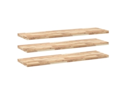 Floating Shelf, Floating Shelves Vidaxl Marrom Madeira De Acácia (120 X 40 X 4 Cm)