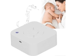 Aparelho de Ruído Branco com Luz Sonora para Bebês, Temporizador, Música Portátil e Auxílio para Dormir TAISHENGDA