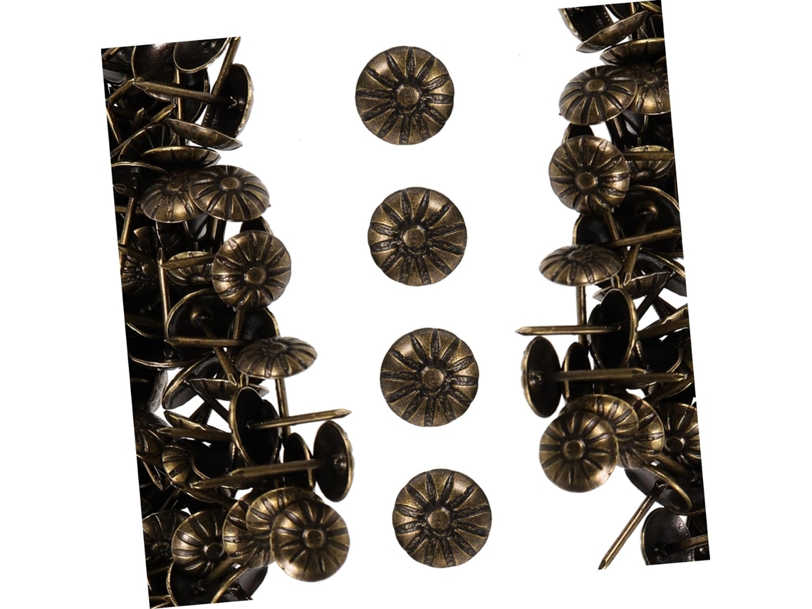 300 Peças De Tachas Ferro Para Estofamento, Estilo Vintage,