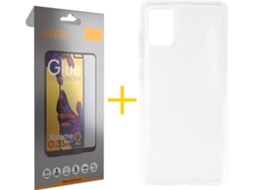 Kit Capa e Película Samsung Galaxy A51 5G ACCETEL Full (Transparente)