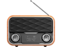 Lurelia Rádio Portátil Am/fm, Bluetooth, Entrada Para Auscultadores