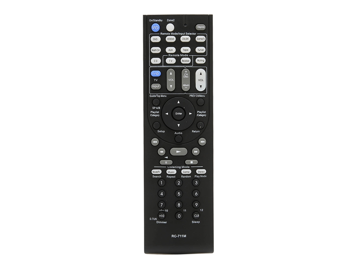Aetheria controle Remoto para Receptor Av Integra Dtr 4.9 Dtr 5.9 Compatível Rc 711m 6300bc0 005 R C083302