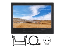 Tela De Display Lcd Tft De 7 Polegadas 1024x600 16:9 300cd/m² Hdmi Portátil Para Raspberry Pi 4b