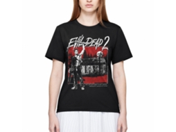 Rockinstone Evil Dead Cabin Square Black Adult T-shirt Size:xxl