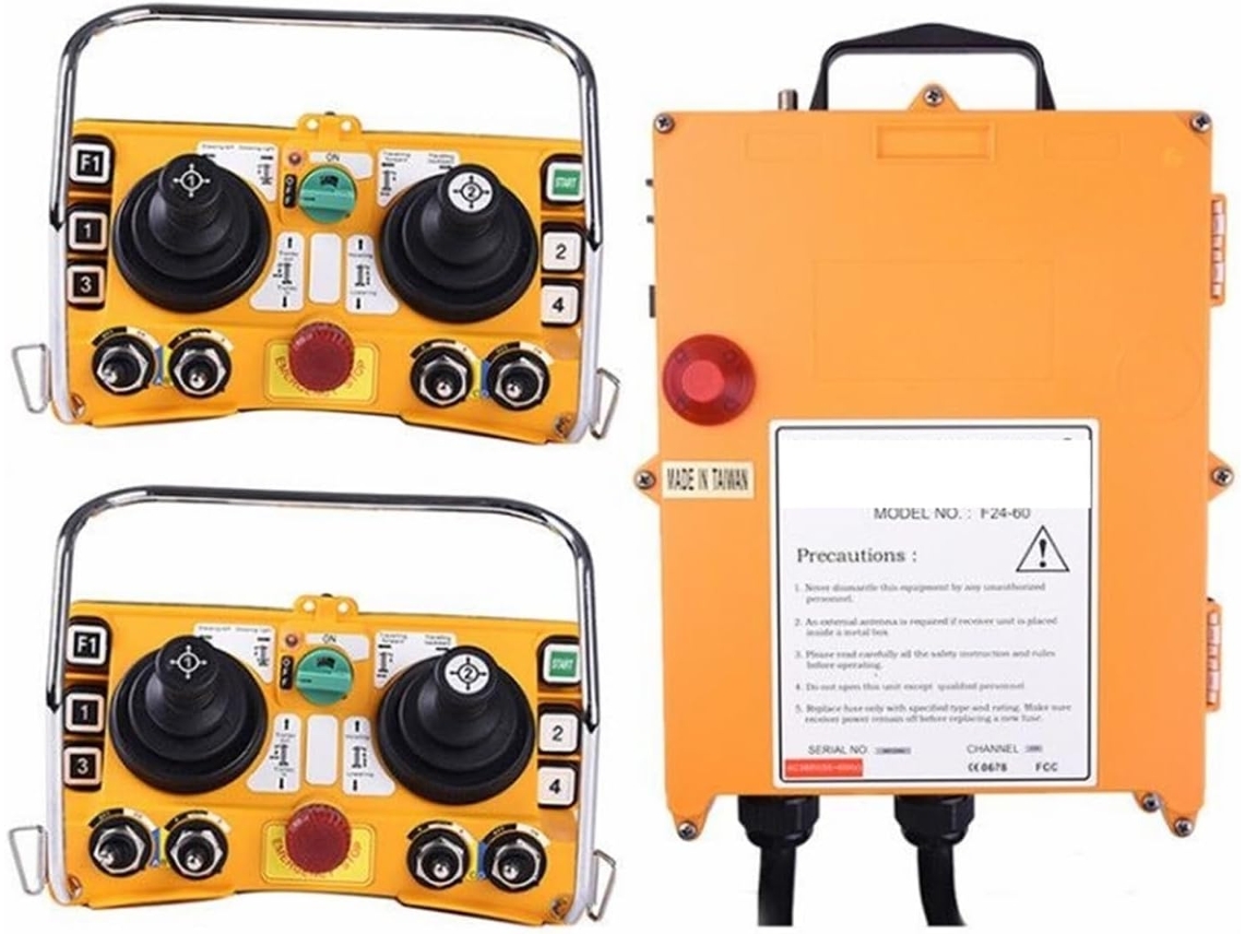 Controle Remoto SFUSHOS para Guindaste de Torre, Joystick sem fio, duplo, rádio