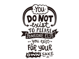 Pegatina Decorativa "you Do Not Exist" Para Pared, Fondo De Sala De Estar Y Dormitorio, Adhesivo De Pared