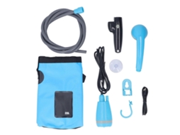 Chuveiro Portátil Para Áreas Externas, Recarregável Por Usb, Bateria De 2200 Mah, Dc 5 V, Chuveiro De Acampamento Com Balde De 20 L PENGDSJE