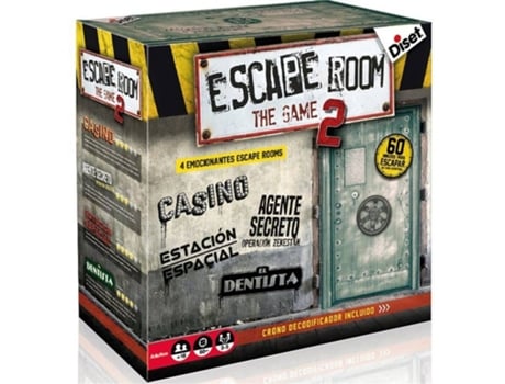 Jogo de Tabuleiro DISET Escape Room 2