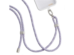 Lurelia Cordão Para Telemóvel Ajustável Transversal Para Pescoço Portátil 74 Cm Anti-perda