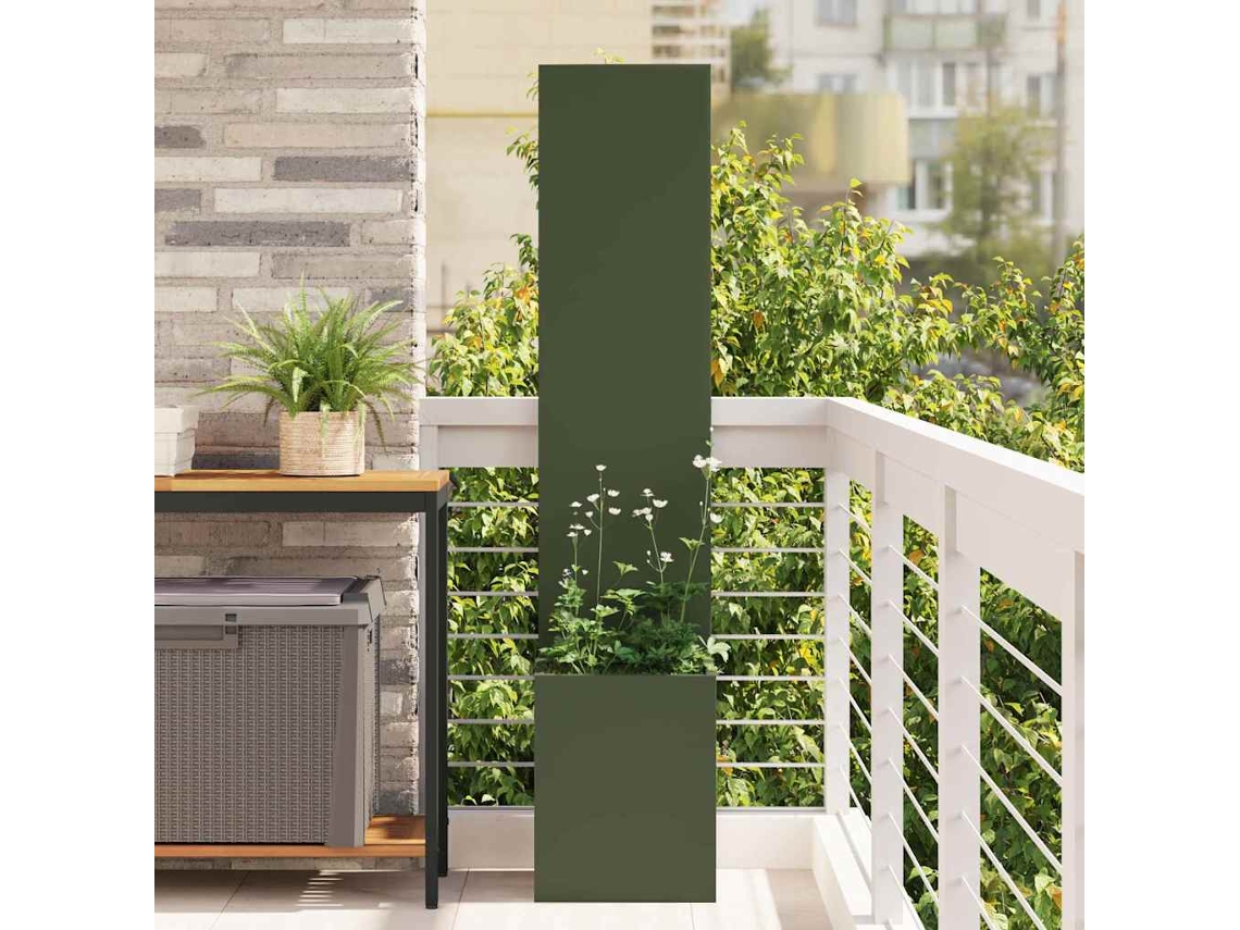 Vidaxl Tela De Privacidade Para Jardim Verde-oliva 32 X 32 X 150 Cm