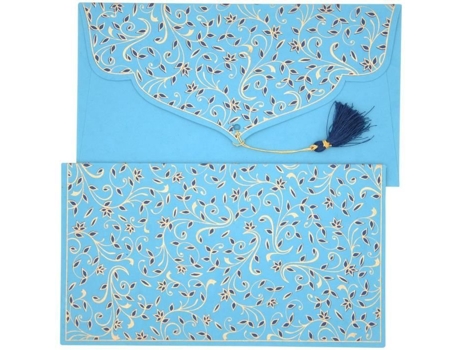 Envelopes para presente Papertree Douchka - Azul - Conjunto de 5