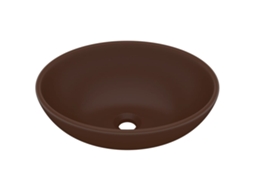 Luxury Basin, Luxury Basins Vidaxl Marrom Cerâmica (n/a)