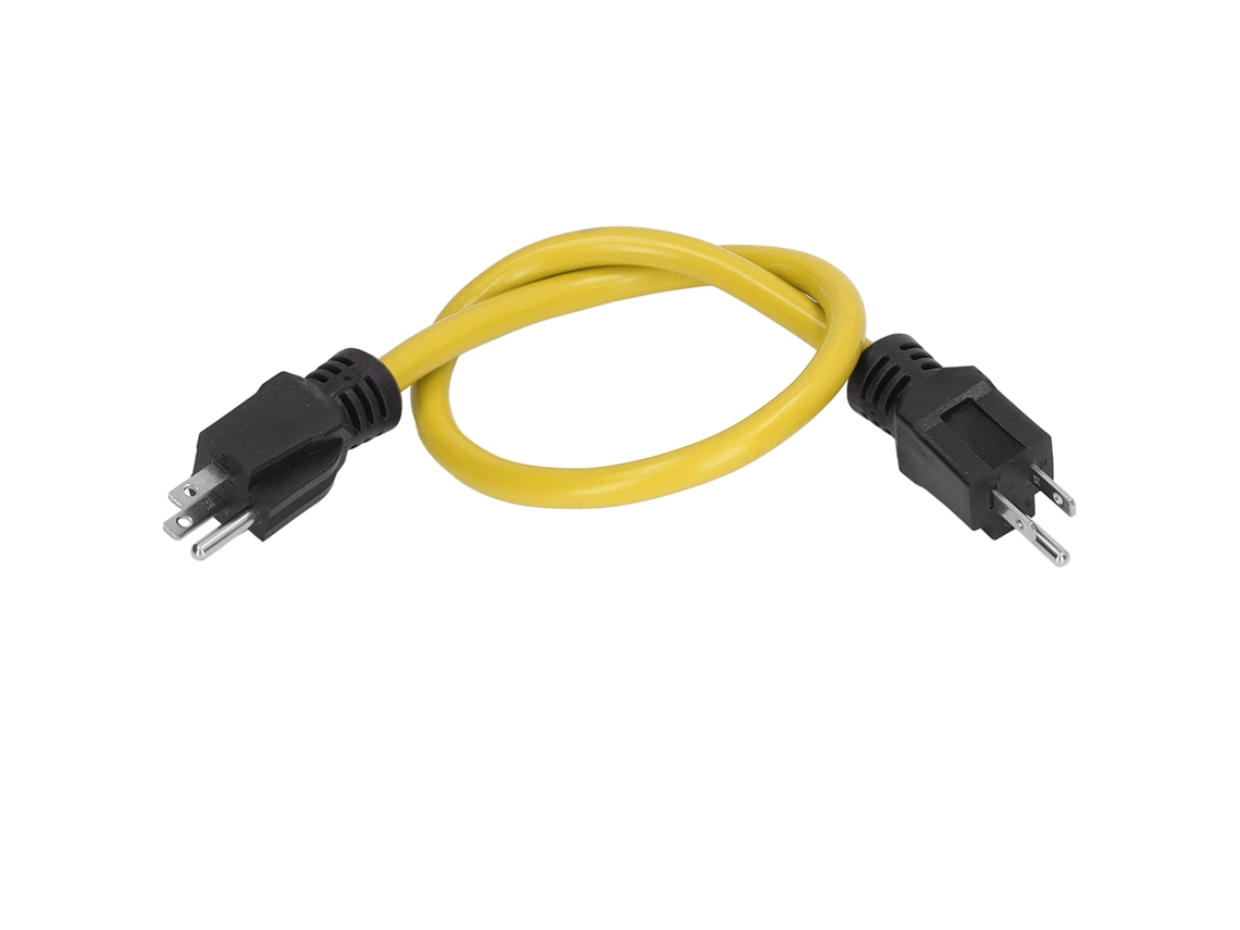 Cabo De Extensão Elétrico 12awg Pvc Borracha 5 15p 15a Conductor De Latão