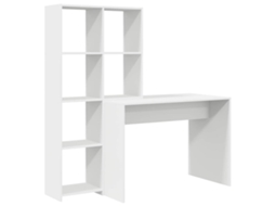Conjunto 1 Mesa De Casa Vidaxl Branco Derivados De Madeira (138,5 X 55 X 143 Cm)