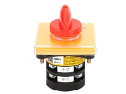 Laxiscreed Interruptor De Comutação Rotary Para 380v E 25a, Switch De Mudança De Alternância