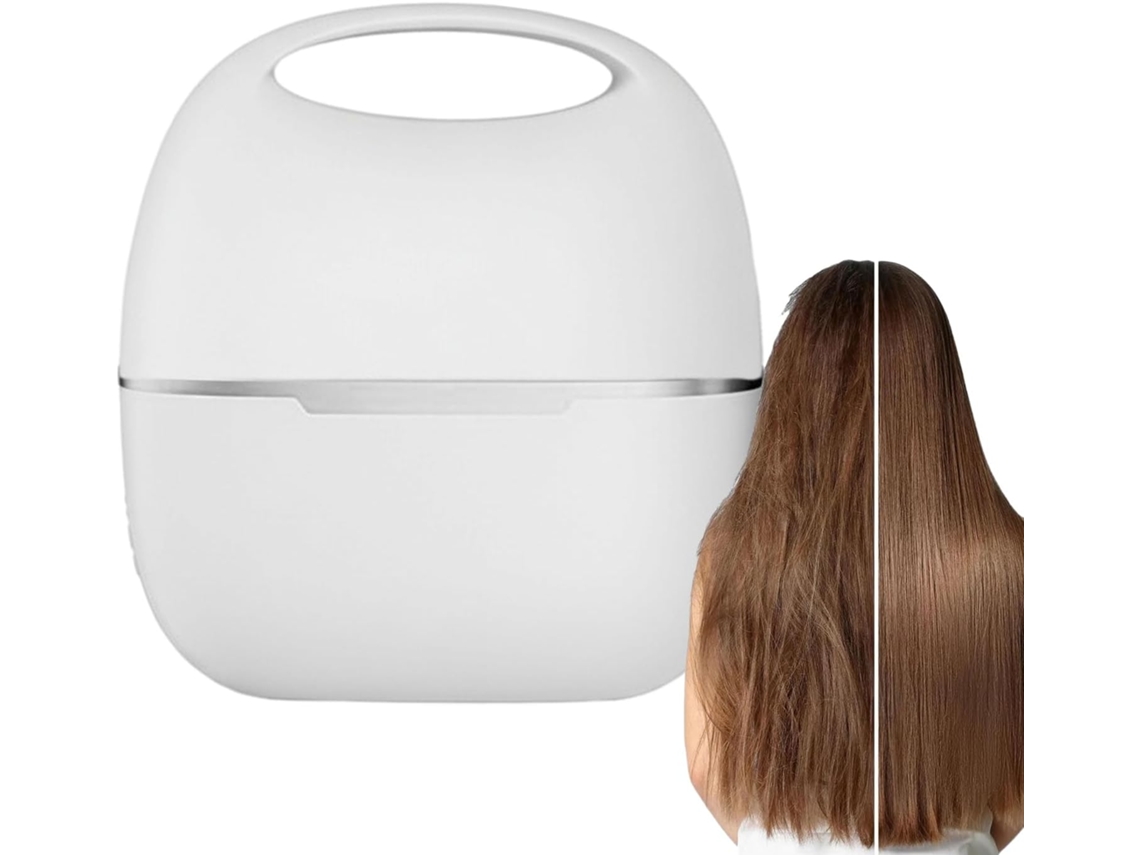 Prancha Alisadora De Cabelo Portátil E Pente De Modelagem Rápida