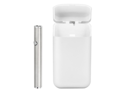 Estuche De Cigarrillos Multifuncional Portátil Para 12 Cigarros De Diámetro Pequeño, Caja De Almacenamiento Temporal Blanca Impermeable