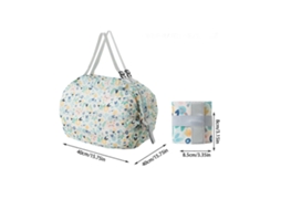Sacolas de Compras Reutilizáveis, Dobráveis, para Armazenamento de Mantimentos, em Tecido Impermeável, Grandes, Resistentes e Duráveis. GOKOCO