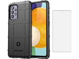 Capa Proteção Antichoque Design Para Samsung Galaxy A72 Hongwe. Verde