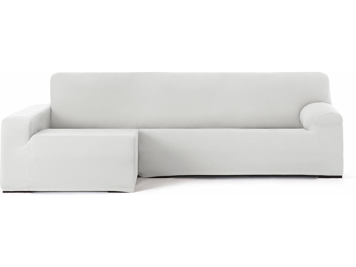 Capa de Chaise Longue Esquerda EYSA Premium Bronx Tecido Multielástico (310 x 170 x 110 cm - Poliéster - Blanco)