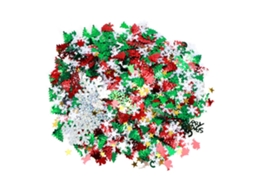 Laxiscreed Confeitos De Natal Com Renas E Flocos Para Decoração E Presentes Natalícios