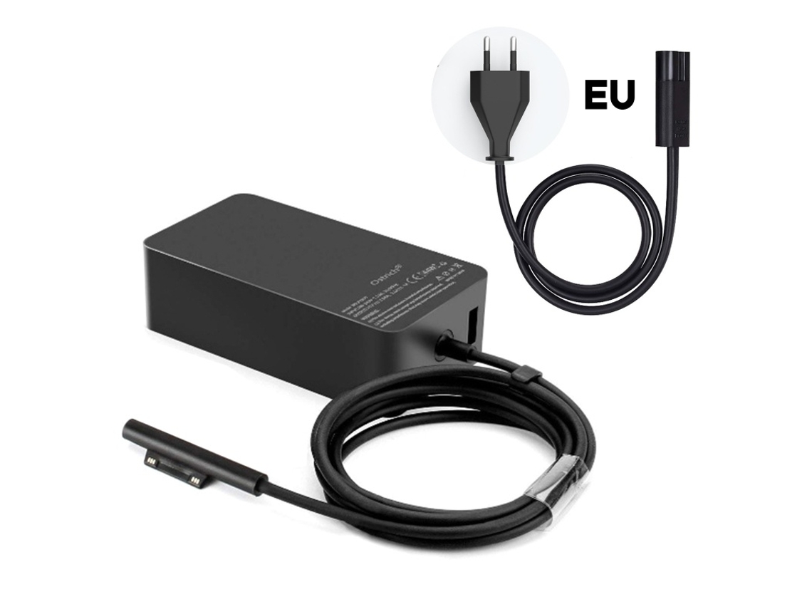 Lurelia Carregador Para Portátil 240 V 65 W Para Portátil Surface Pro 65 W 100 240 V Ca