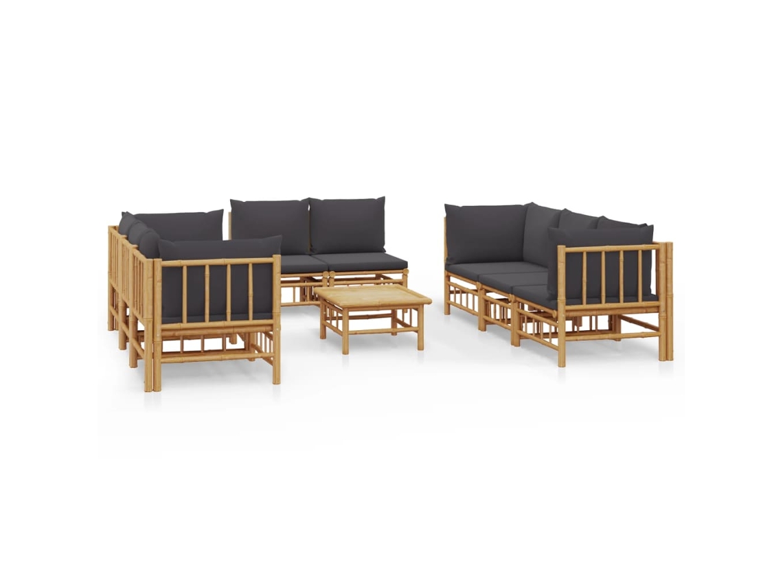 Garden Lounge Set, Garden Lounge Sets Vidaxl Marrom Bambu (n/a)