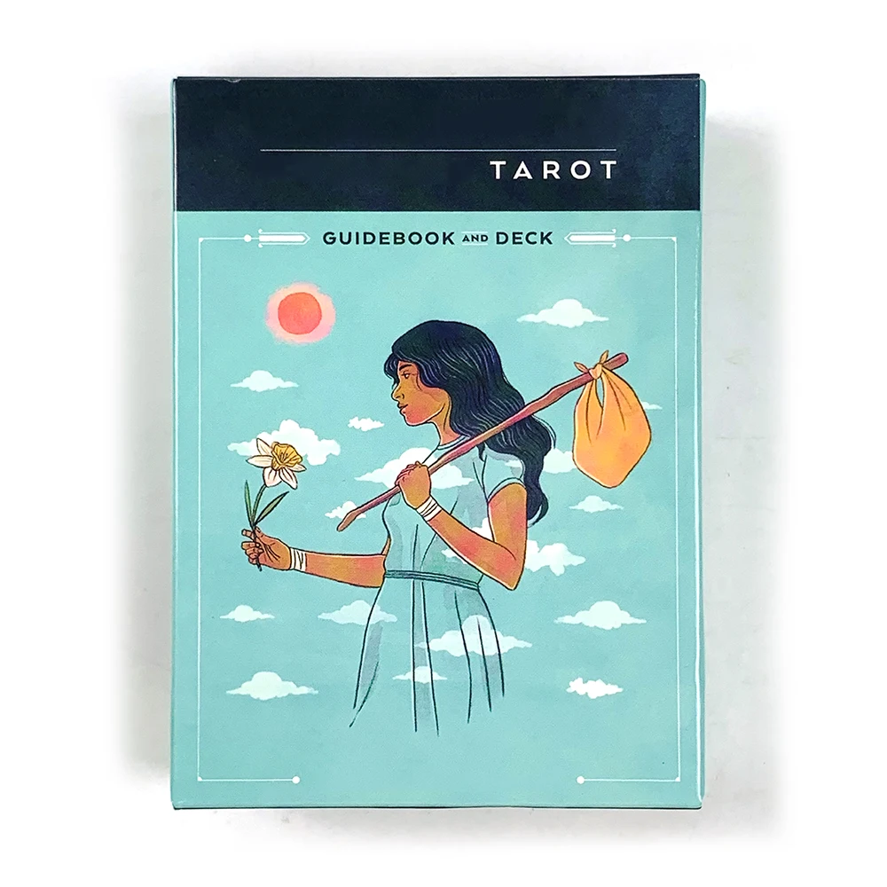 Baralho De Tarô De 10,2 X 7,4 Cm, 78 Cartas, Jogo De Tabuleiro Para Adivinhação Em Festas.