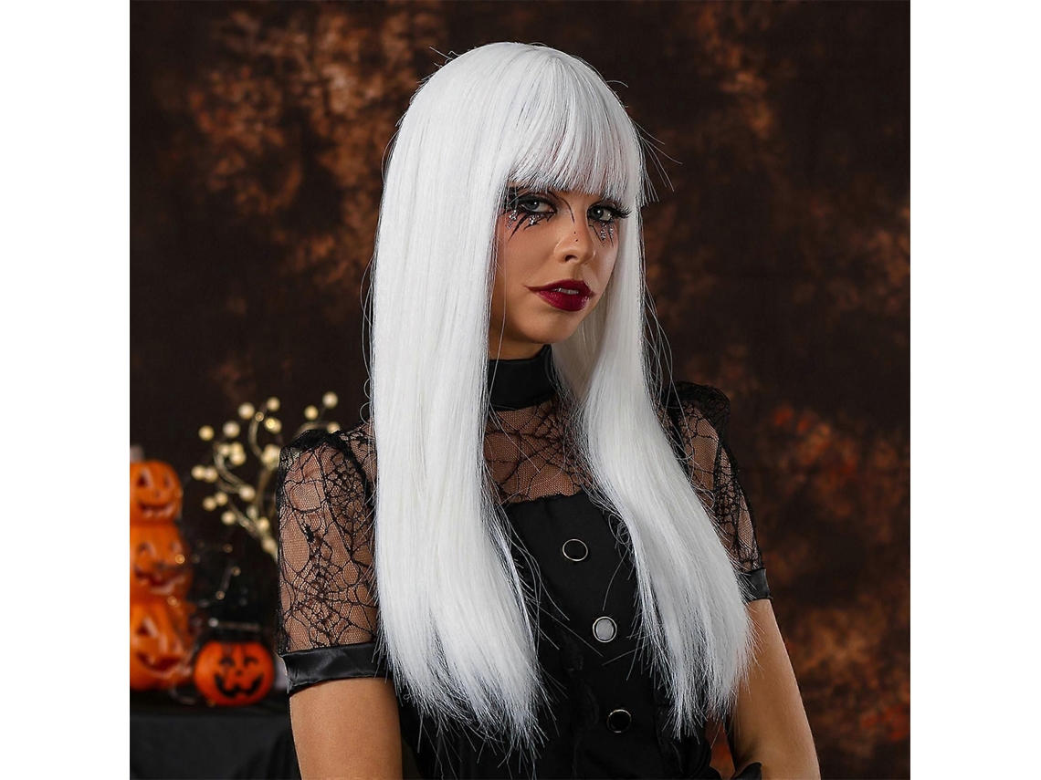 Peruca Feminina para Cosplay de Halloween, Peruca Festiva, Peruca Realista e Sexy com Aparência Natural para Mulheres. TAISHENGDA
