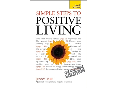 Livro Simple Steps to Positive Living Teach Yourself de Jenny Hare (Inglês)