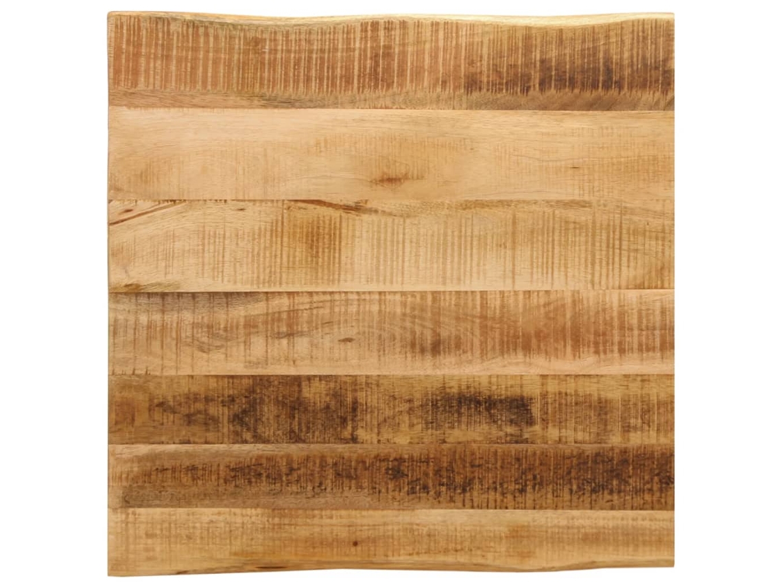 Vidaxl Tampo De Mesa C/ Borda Viva 60x60x2,5cm Mangueira Áspera Maciça