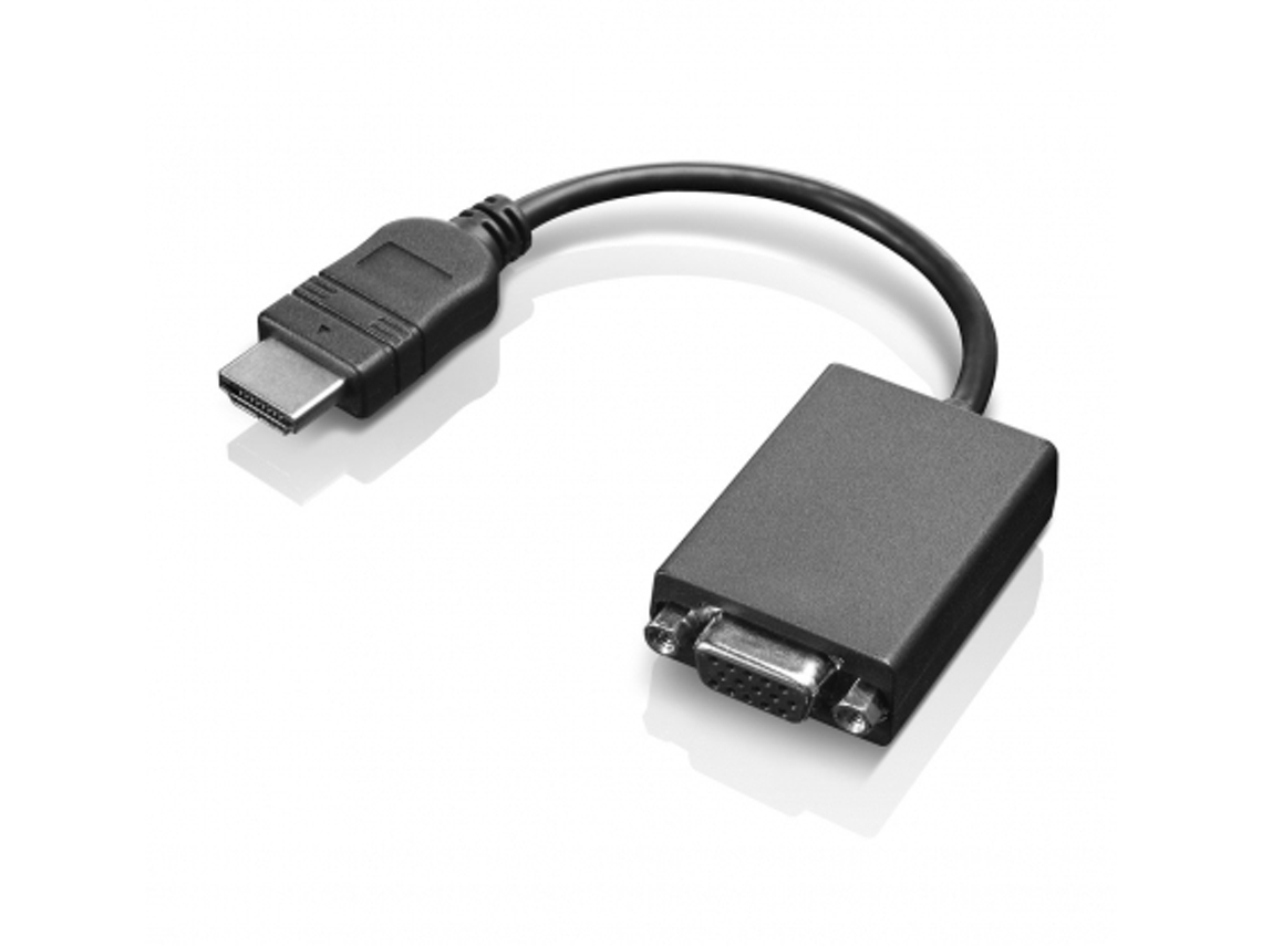 Cabo Adaptador Lenovo HDMI / VGA HDMI VGA Preto