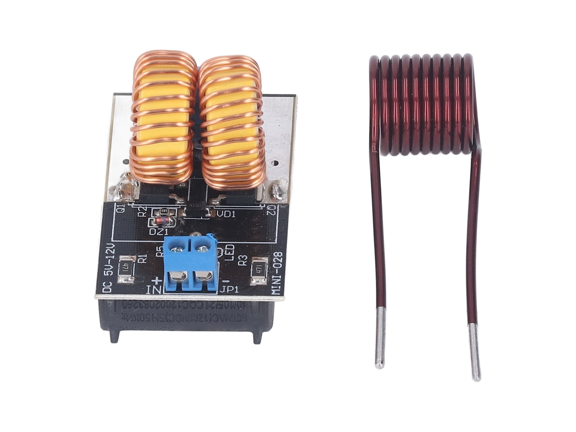 Laxiscreed Módulo De Aquecimento Zh Zvs De Baixa Tensão Para Derreter Metais Compatível Com 5v-12v Dc