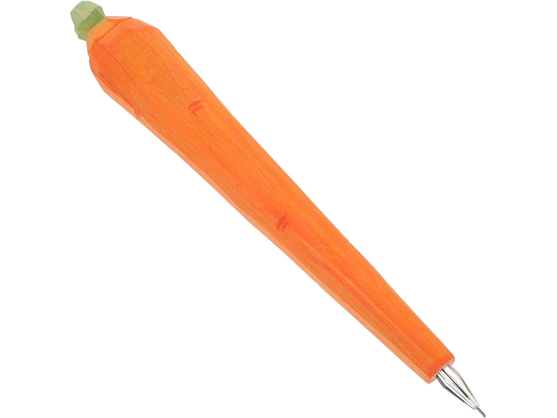 Caneta Em Gel Showero Com Estampa De Cenoura, Para Assinatura No