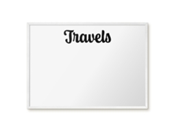 Magnetic Board For Wall Travels For The Bedroom Espelharte (70x50 Cm)