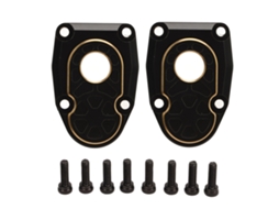 Mali 2 Pcs Capas de Portal de Latão Preto Cap para Eixo Axial Capra Scx10 Iii Ar45p 1/10