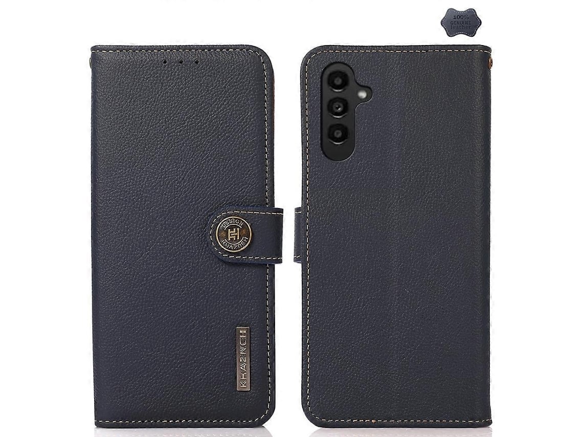 Capa Couro Bloqueio Rfid Para Samsung Galaxy A56 5g, Elysve