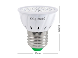 Lâmpada de Crescimento LED E27 para Plantas | S/MARCA