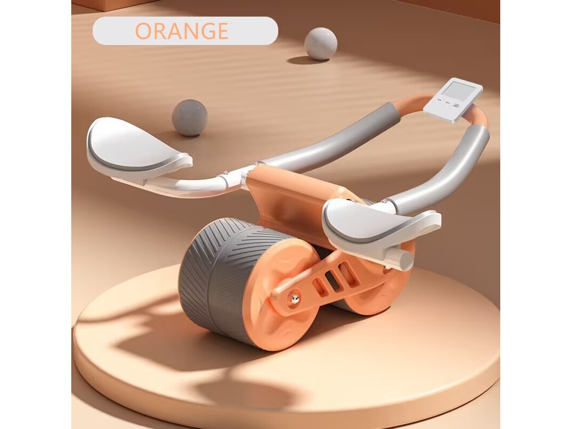 Lurelia Roda Abdominal Com Rodas Duplas Estáveis E Rebote Automático
