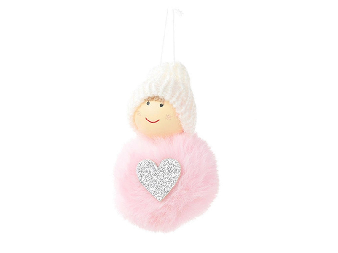 Lindo Pingente De Natal Para Meninas, Mini Pingente De Boneca Durável Para Decorar Sua Árvore De Natal. Hengjian