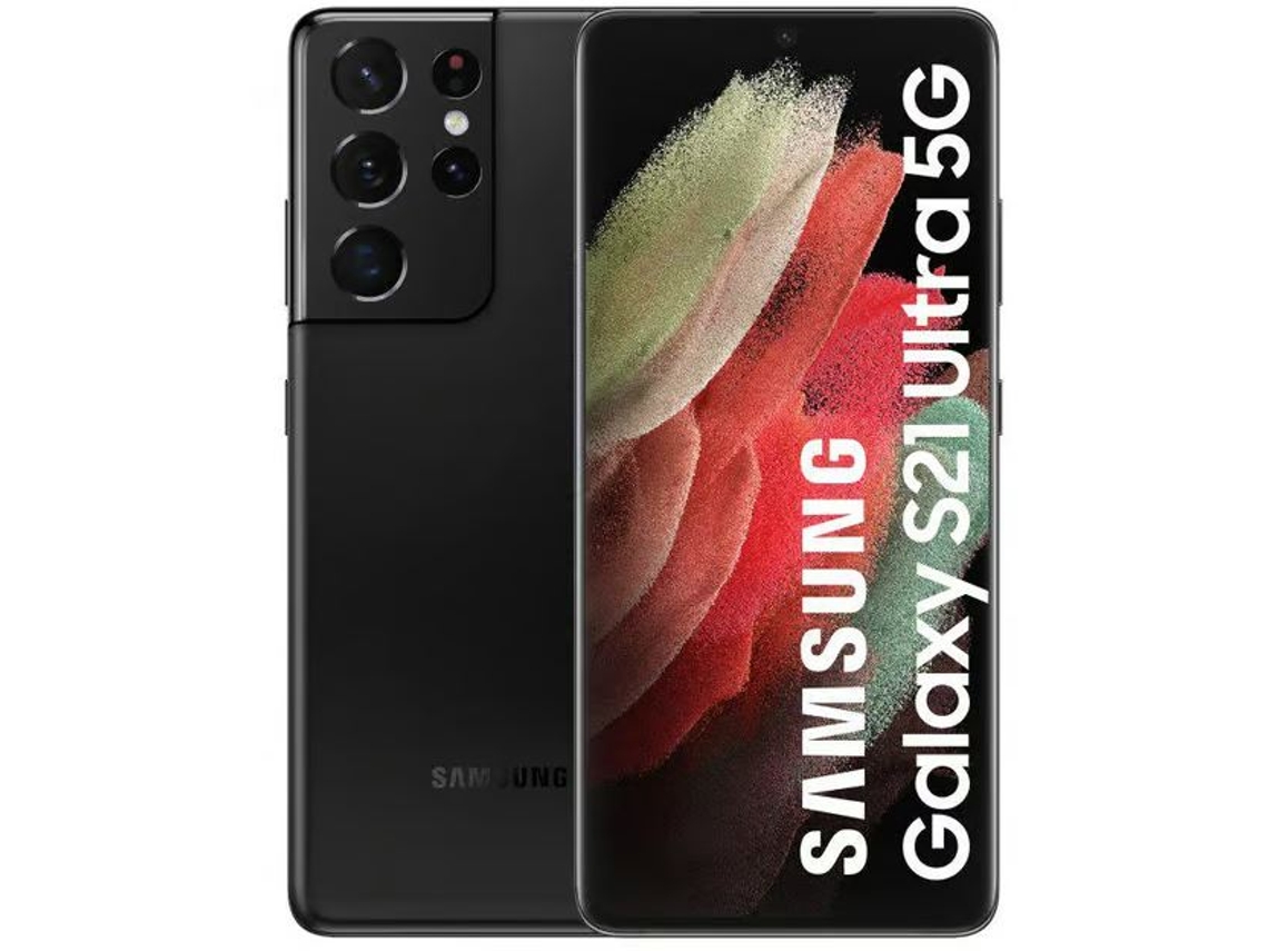 Smartphone SAMSUNG Galaxy S21 Ultra 5G (Recondicionado Marcas Mínimas - 6.7'' - 12 GB - 128 GB - Preto)