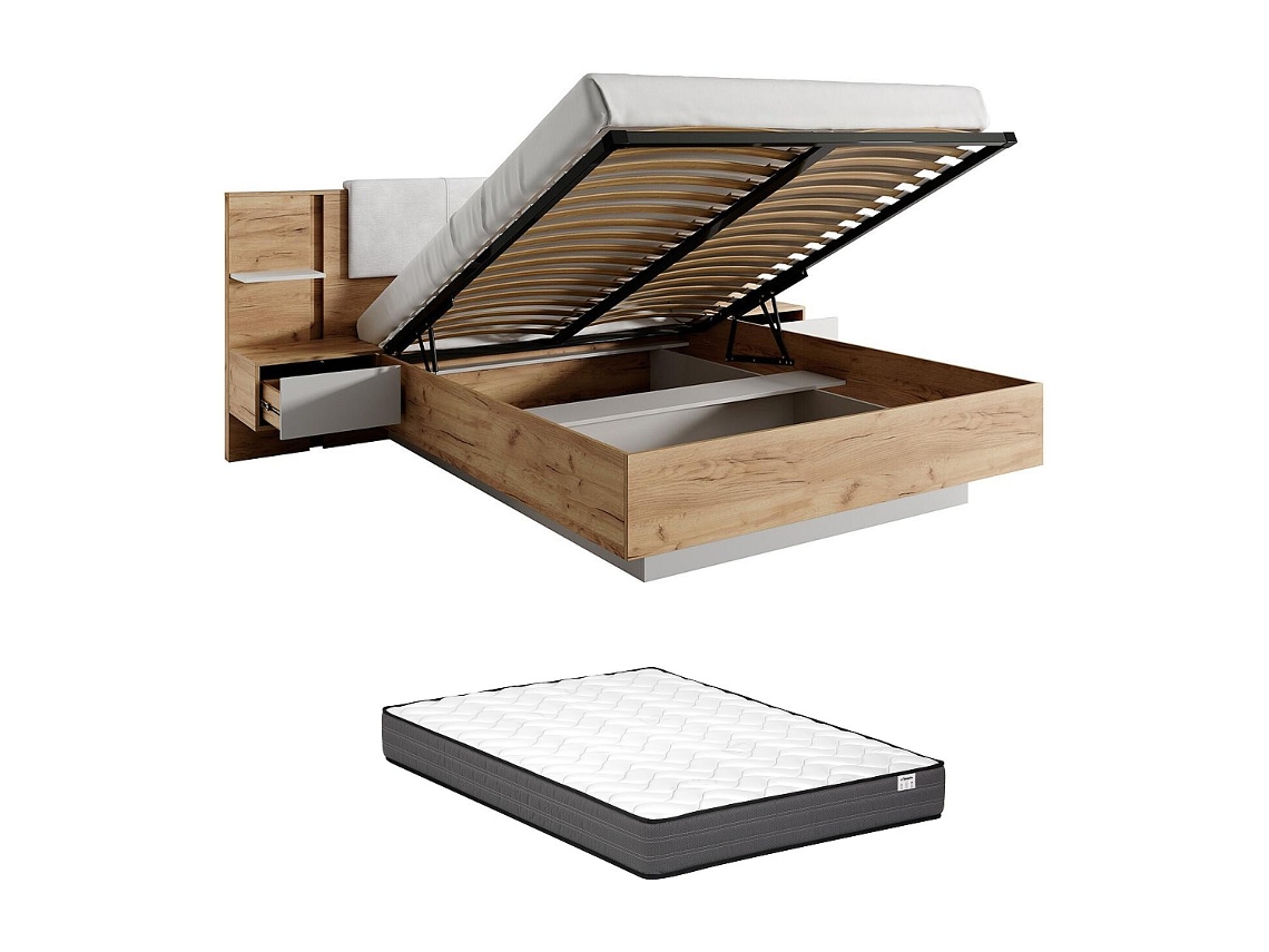 Cama Com Cofre Elynia