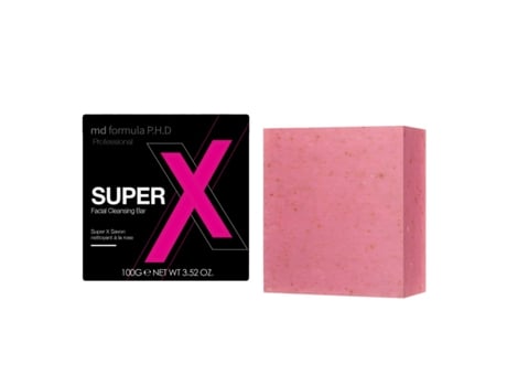 Super X Barra De Limpeza Facial 100g Md Formulas