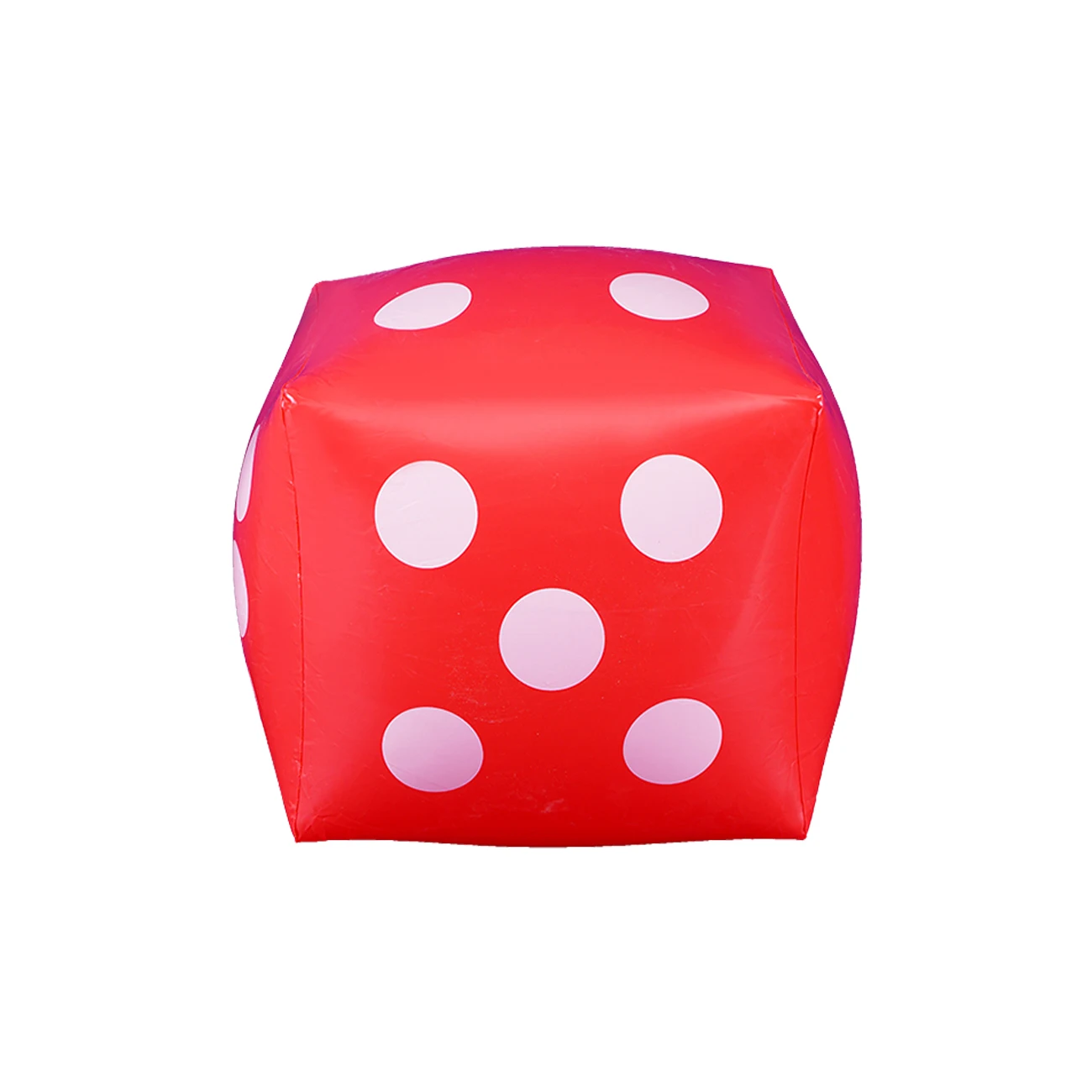 (vermelho) 1 Dado Inflável Grande, Dado Inflável Gigante Para O Verão.