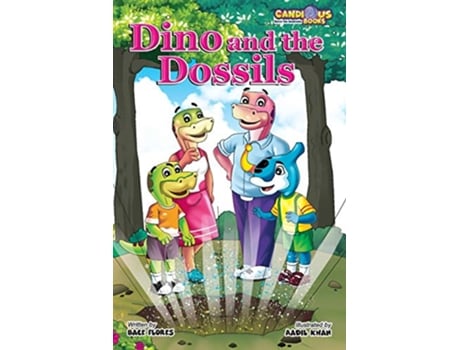 Livro Dino and the Dossils de Bace Flores (Inglês)