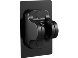 Lurelia Suporte Ventosa Para Chuveiro Abs Preto 1-28 Cm Ajustável Autoadesivo Ref 284