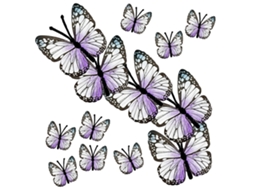 Laxiscreed Butterfly Series F Lan Yun Borboleta Artificial Para Decoração De Casamentos E Interiores
