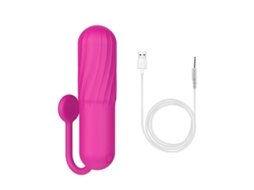 Mini Vibrador De Silicone Recarregvel Usb De 10 Frequncias Para Mulheres (rosa Vermelha) Yizhood