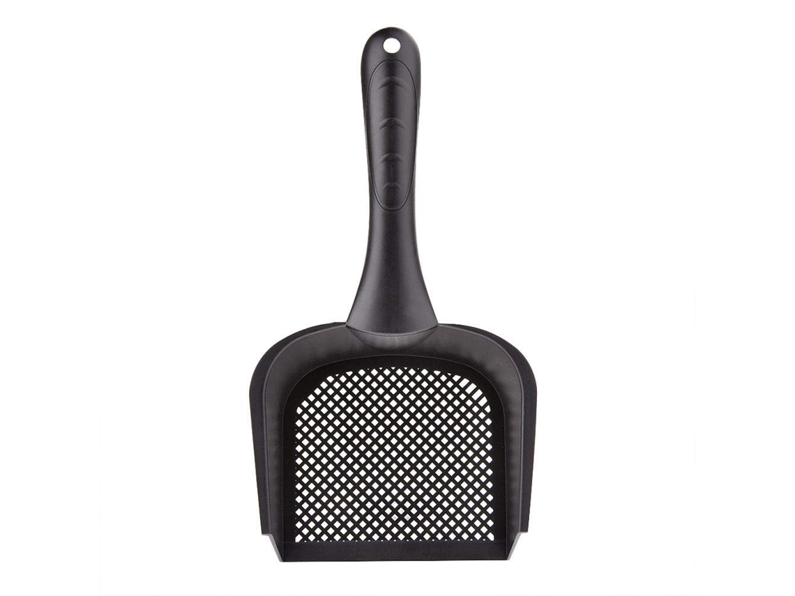 Espátula de Areia para Gato Antiaderente com Cabo Profundo e Buracos Pequenos Scoop Resistente