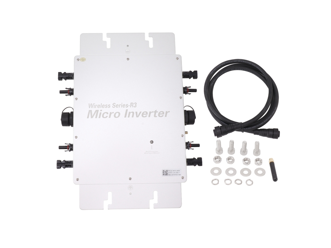 Microinversor Solar Resistente à àgua Conectado à Rede